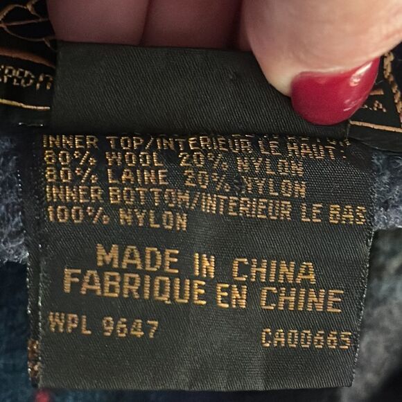 Eddie Bauer Coat Large Expedition Extreme Weather Wool Lined - Picture 13 of 16